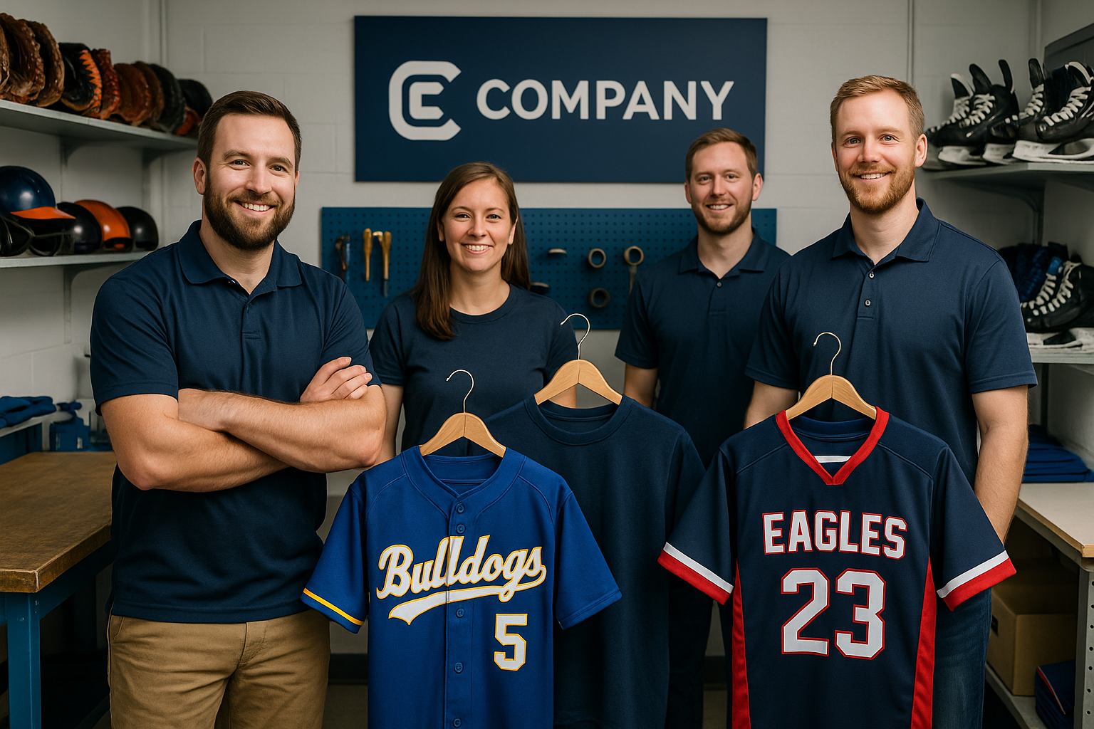 Custom Jerseys and Sports Gear